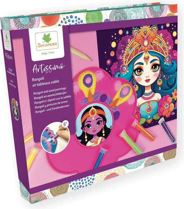 Sycomore Artissimo XL Tableaux Sable Et Dorure Princesses Indiennes (Fr-De-It)