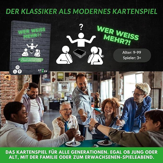 Produktbild Anzen Spiele WER WEISS MEHR?! (d) (Deutsch, 2 - 12 Spieler)