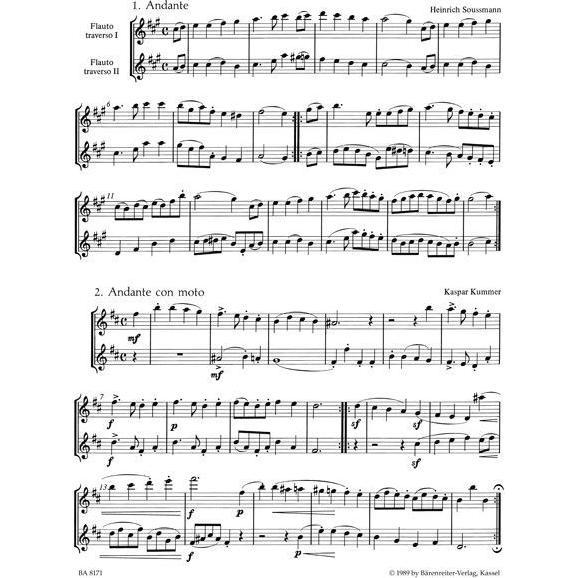 Flöten-Duos aus drei Jahrhunderten. H.1, Sachbücher von Edmund, Elisabeth, Waechter, Weinzierl, Ed