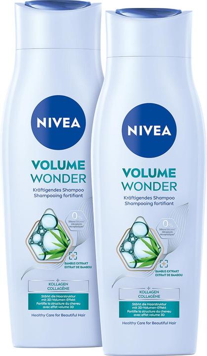 Image du produit NIVEA Volume & Strength pH-Optimal Shampoo DUO (500 ml, Shampoing liquide)