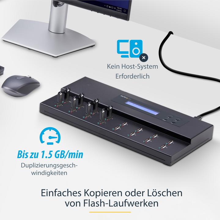 Produktbild StarTech 1:15 Standalone Duplizierer (2000 GB, USB 2.0)
