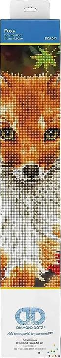 Actual product image Diamond Dotz Diamond Painting Fox