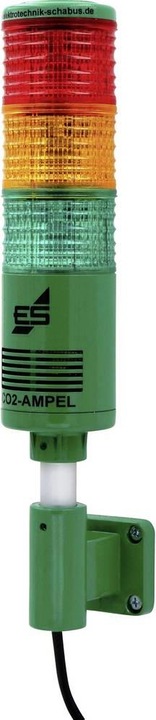 Produktbild Schabus CO2 Ampel/Luftgütesensor Ampel zur Raumluftüberwachung "School"