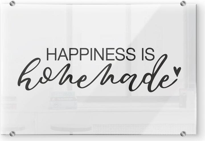 Produktbild Trenddeko Happiness is homemade (40 x 60 cm)