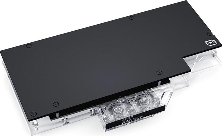 Produktbild Alphacool Eisblock Aurora Acryl RX 7900XTX/XT Toxic mit Backplate