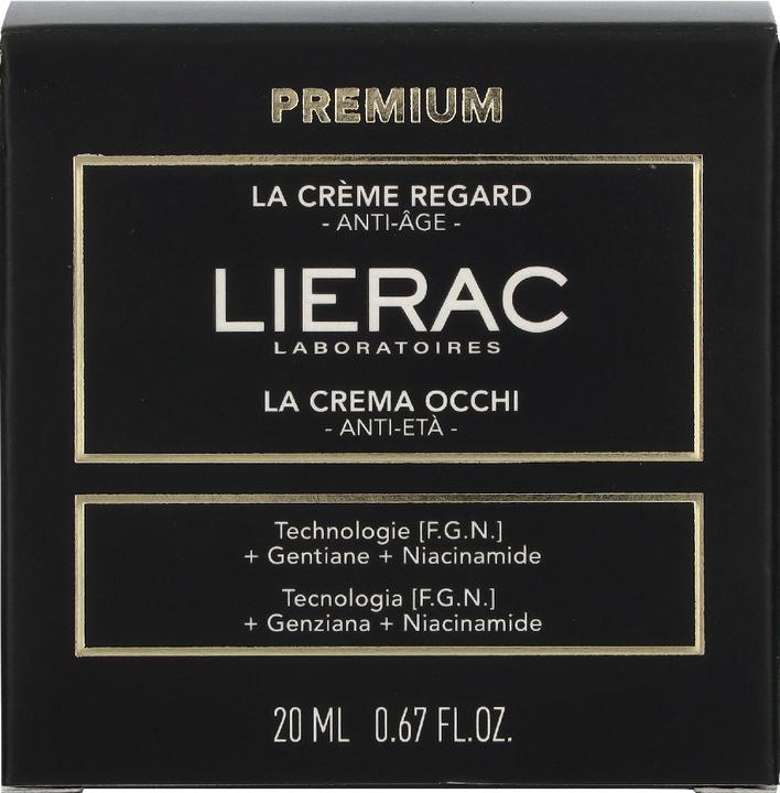 Actual product image Lierac Premium Eyes 20 ml (Eye Care Cream, Day, 20 ml)