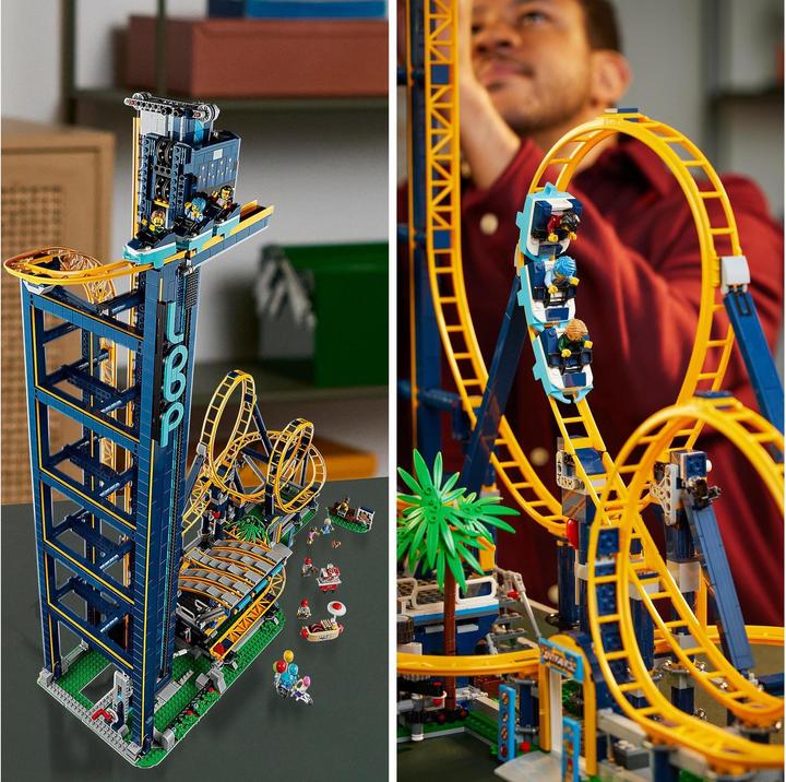 Produktbild LEGO Looping-Achterbahn (10303, LEGO Icons, LEGO Seltene Sets)