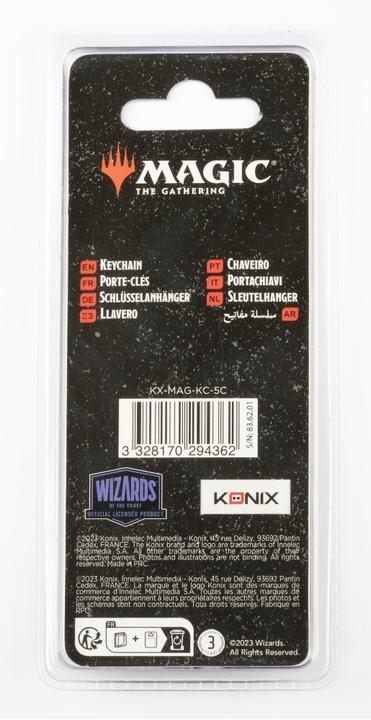 Actual product image Konix Magic the Gathering porte-clés 5 Colors