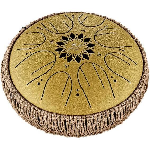 Thumbnail - Meinl Sonic Energy MOSTD3G Tongue Drum C-Dur 8 Töne mit Reinigungstuch (Perkussion), Perkussion, Gold