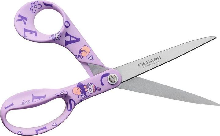 Actual product image Fiskars Moomin universalios žirklės 21cm ABC (21 cm)