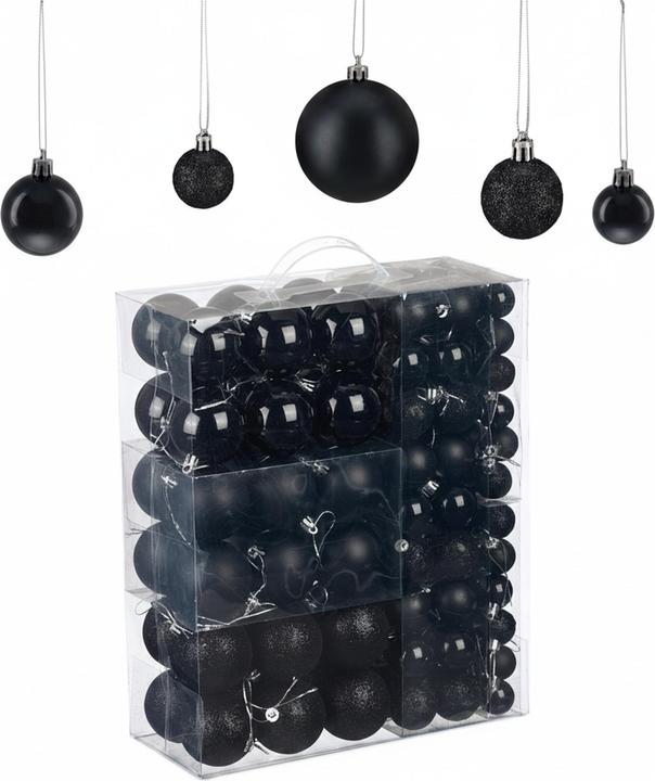 Actual product image Relaxdays Weihnachtskugeln 138er Set (138x)
