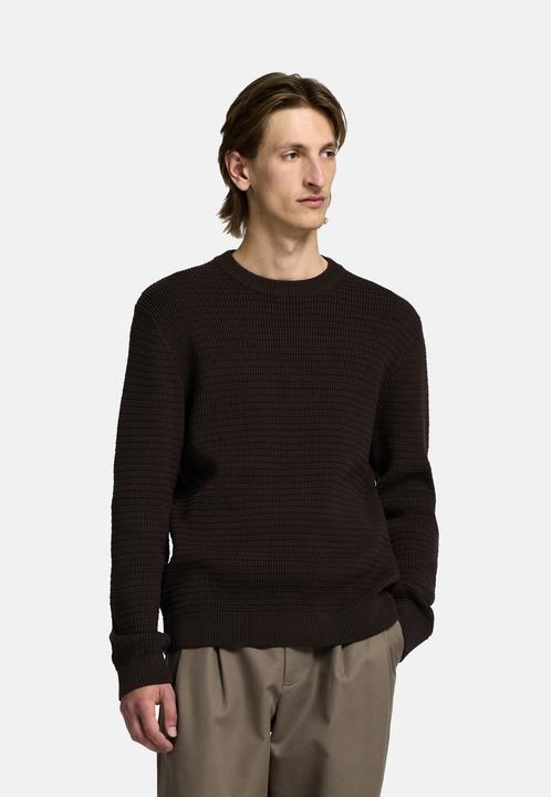Immagine prodotto Selected Texturierter Pullover mit Rundhalsausschnitt (XL)