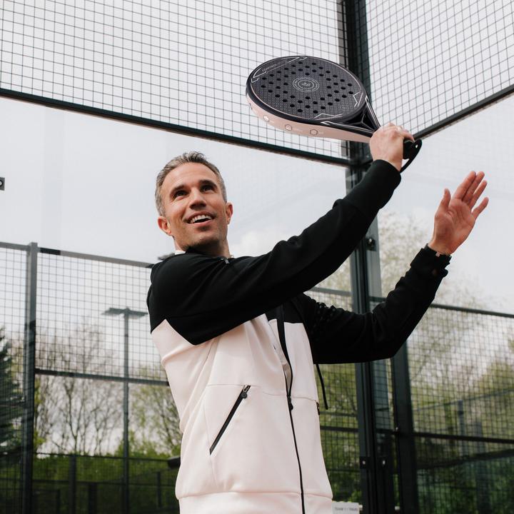 Produktbild Luxtri Padel Schläger Control 300 Rund Schwarz-Braun 370g Carbonfaser/EVA Tennis
