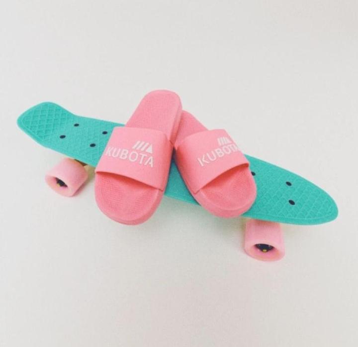 Produktbild Kubota Basic Pool Flip-Flops for Women Pink KKBB03 (41)