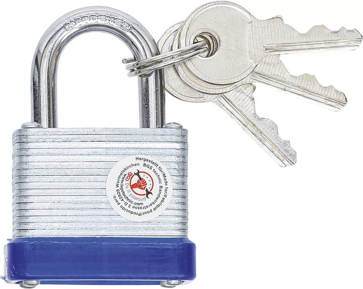 Actual product image BGS Security Padlock 30 mm