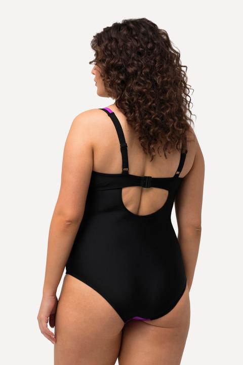 Immagine prodotto Ulla Popken Costume da bagno con coppe morbide, ferretto, spalline regolabili e materiale riciclato (52)