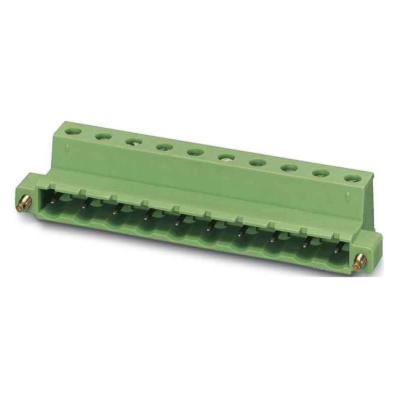 Phoenix Contact Contact Buchsengehäuse-Kabel GIC Polzahl Gesamt 9 Rastermass: 7.62 mm 1858947 50 St., Elektronikkabel + Stecker, Grün