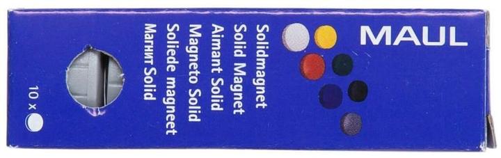 Produktbild Maul Magnet solid 24mm 0,6kg Kunststoff grau 10 St./Pack. (10 x)