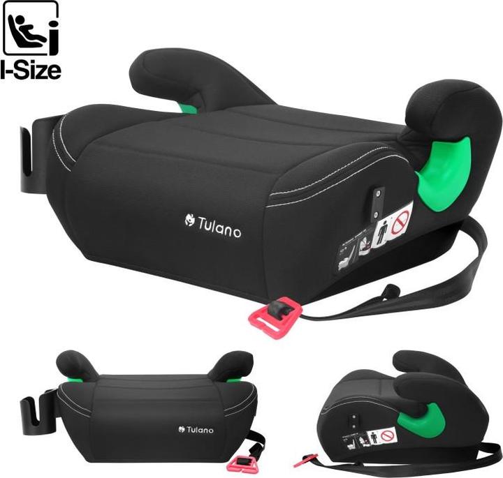 Tulano Cabby 25 Autositz Schwarz (Kinderzitje, ECE R129/i-Size standaard)