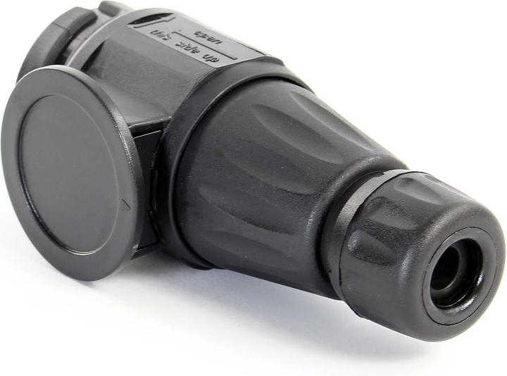 Actual product image Wiltec XPOtool 13-pole Trailer Socket 12V, Plastic Adapter for Cars, Vehicles, etc. Stop Light Blinker Ligh