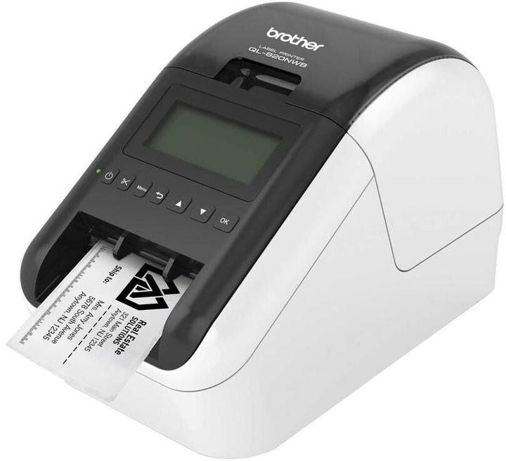 Image du produit Brother QL-820NWBcVM incl. 3 rouleaux d'étiquettes (300 dpi)