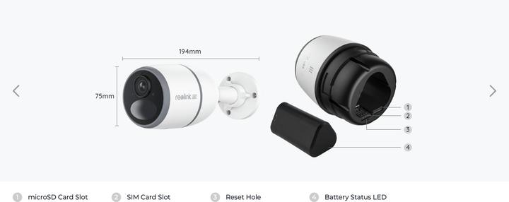 Image du produit Reolink Go Series G340 (3840 x 2160 pixels)