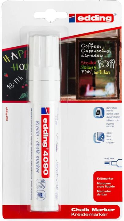 Image du produit Edding 4090 (Blanc, 15 mm, 1 x)