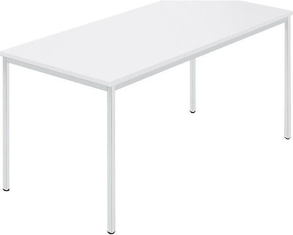 Actual product image kaiserkraft Rectangular table, square tube (150 x 80 x 74 cm)