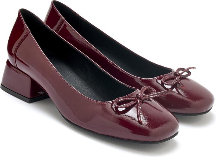 Actual product image Pédiconfort Women’s patent leather block heel pumps (41)