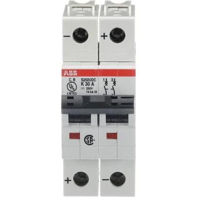 ABB, Schutzschalter, S202UDC-K30 Sicherungsautomat K-Char., 2CDS272517R0527