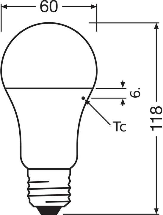 Immagine prodotto Osram Base Led Classic A (E27, 14 W, 1521 lm, 3 x, F)