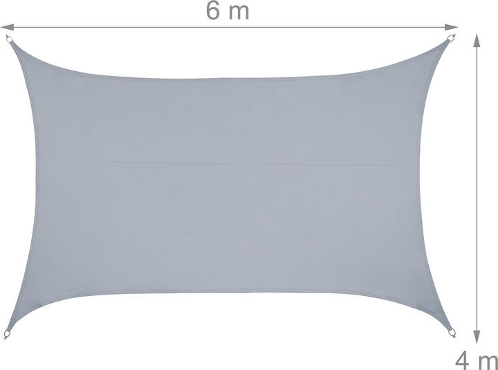 Actual product image Relaxdays Awning (400 x 600 x 0.1 cm)