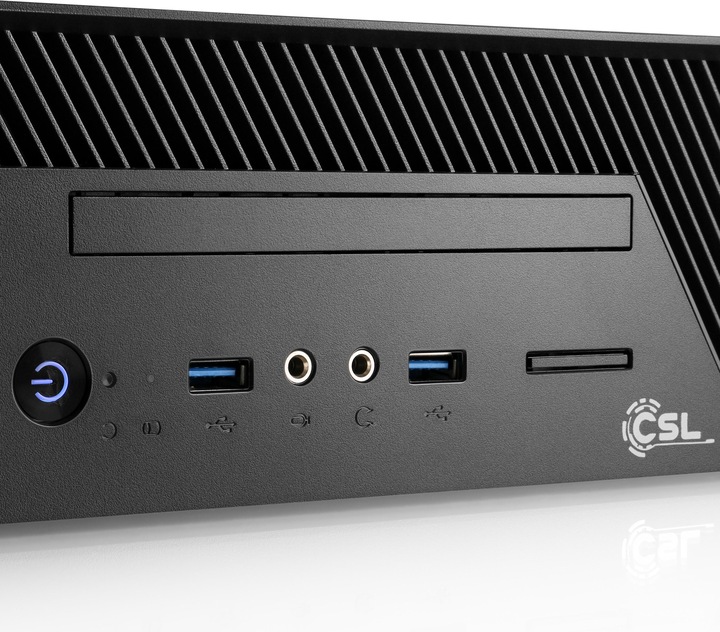 Actual product image CSL Mini-ITX i5-14400 16 GB 1000 GB M.2 SSD Windows 11 Home (Intel Core i5-14400, 16 GB, 1000 GB, UHD Graphics 730)