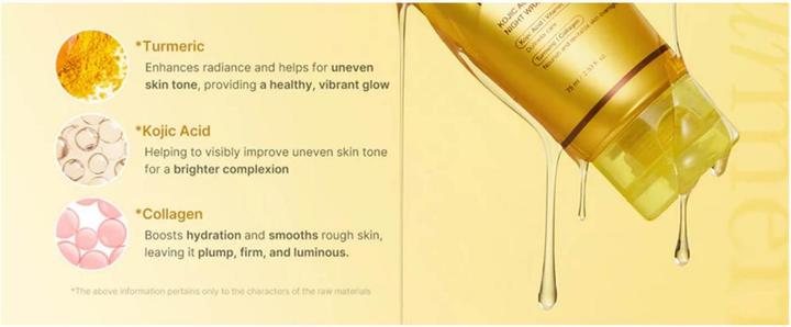 Actual product image Medicube Kojic acid turmeric peel-off mask (75 ml)