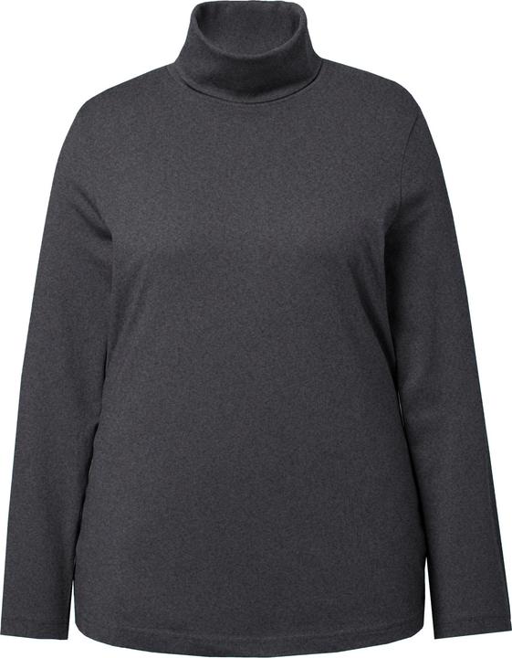 Produktbild Ulla Popken Shirt, Rollkragen, Slim, Langarm (50, 52)