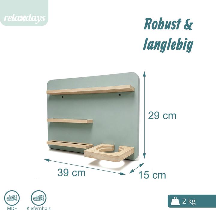 Actual product image Relaxdays Toniebox rack (39 x 15 x 29 cm)
