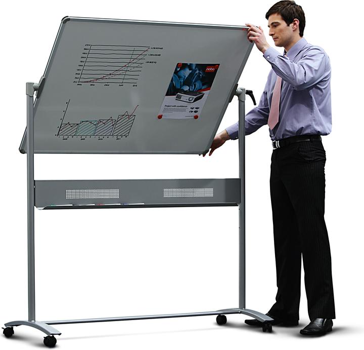 Produktbild Nobo Mobile Drywipe Board 1901035 1200X1500mm (150 x 120 cm)