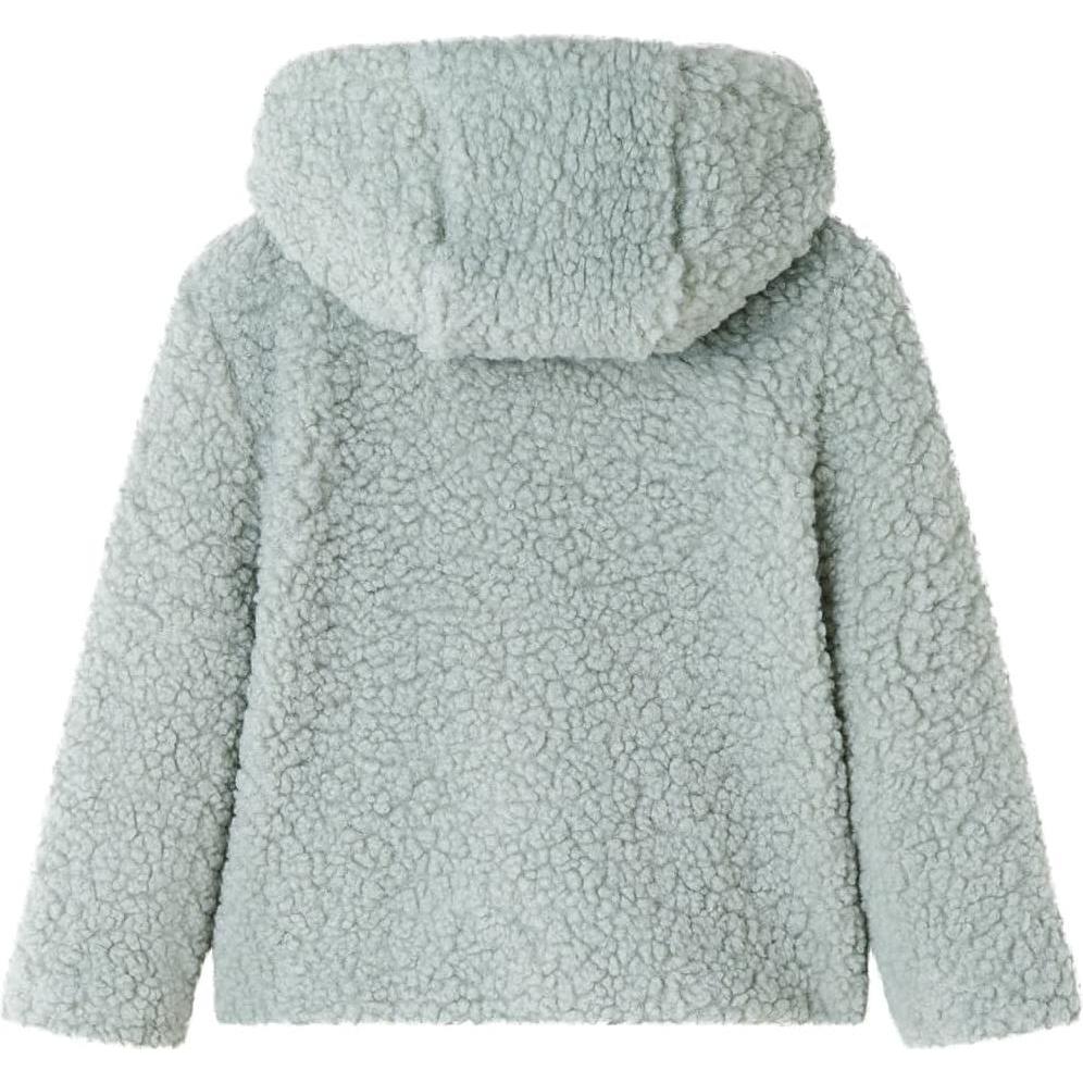 Thumbnail - VidaXL, Jungen, Jacke, Kinder-Kapuzenjacke Teddy-Kunstpelz Minzgrün 92,Material (92), Grün, 92