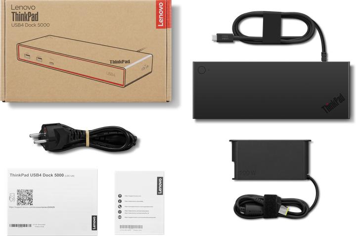 Image du produit Lenovo THINKPAD USB4 DOCK 5000