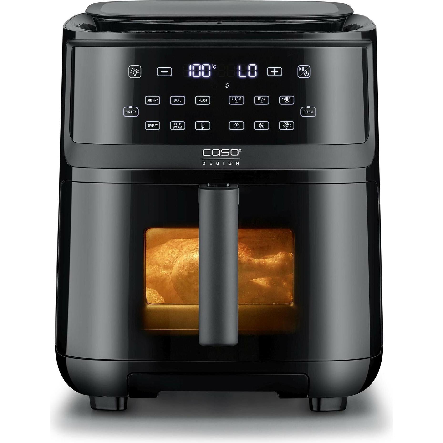 Caso Steam & Air Fry 700, Fritteuse, Schwarz
