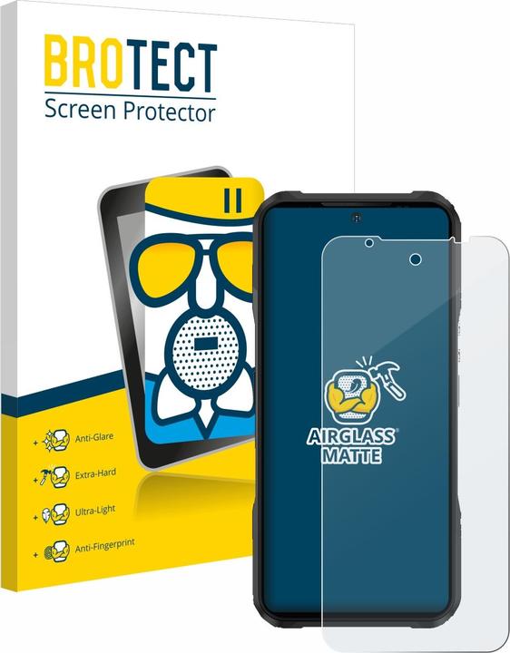 Actual product image BROTECT AirGlass Glass Matte (1 Piece, Vivo V20 Pro)