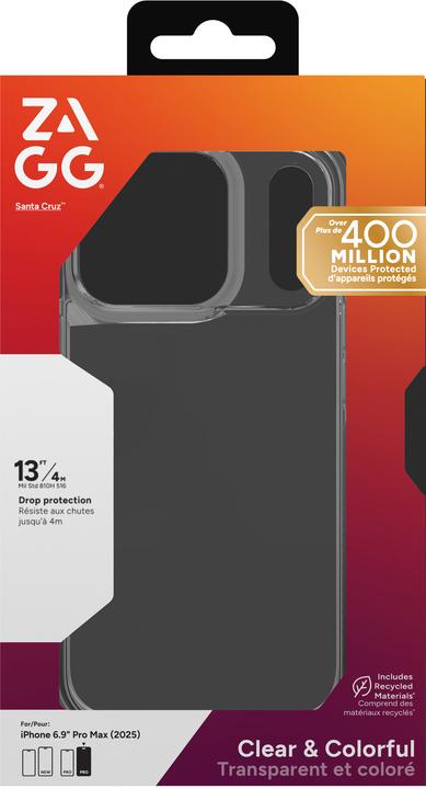 Immagine prodotto Zagg Case für Apple iPhone 17 Pro Max Santa Cruz jet black (Apple iPhone 17 Pro Max)