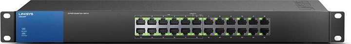 Actual product image Linksys Lgs124p (24 ports)