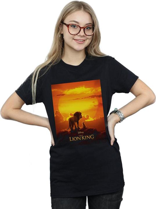 Immagine prodotto Disney The Lion King Movie Sunset Poster Maglietta Ampia Donna (XL)