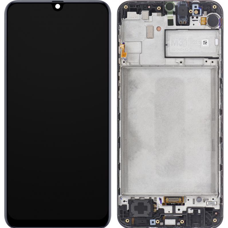 Samsung Display Unit für Galaxy M31 M315, Schwarz (Display), Mobilgerät Ersatzteile