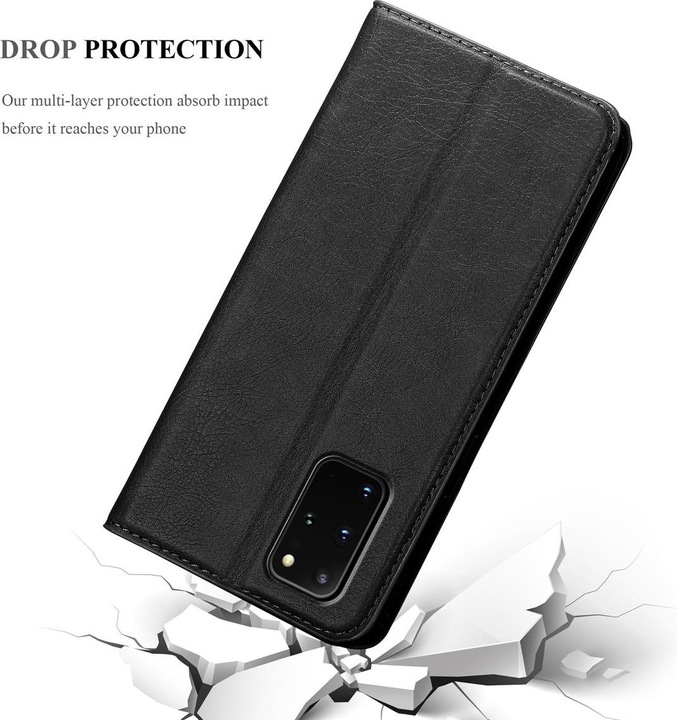 Actual product image Cadorabo Book Invisible Magnet Cover (Samsung Galaxy S20+)