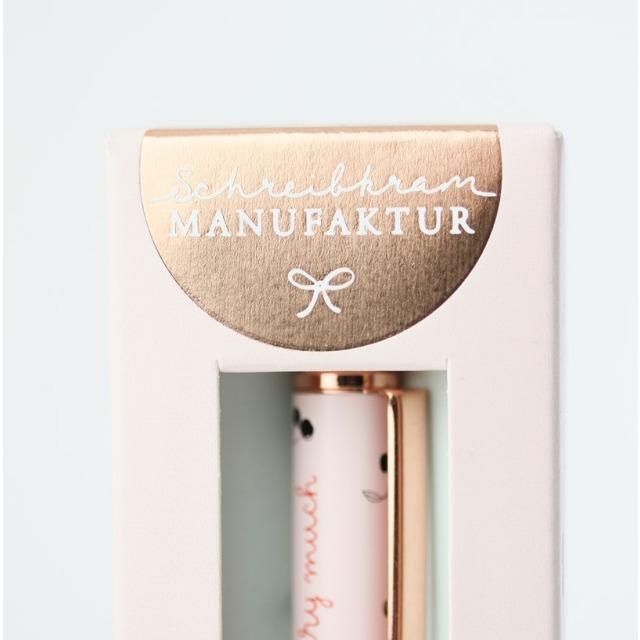 Immagine prodotto Biro Premium - Mi piaci tanto - di Schreibkram Manufaktur (Oro rosa, 1 x)