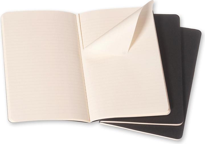 Immagine prodotto Moleskine Set tascabile Cahier di 3 (A6, Righe, Copertina morbida)