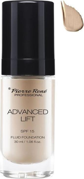 Actual product image Pierre Rene Professional PIERRE RENE Advanced Lift SPF15 Fluid Foundation podkład liftingujący 05 Natural 30ml (05 Natural)