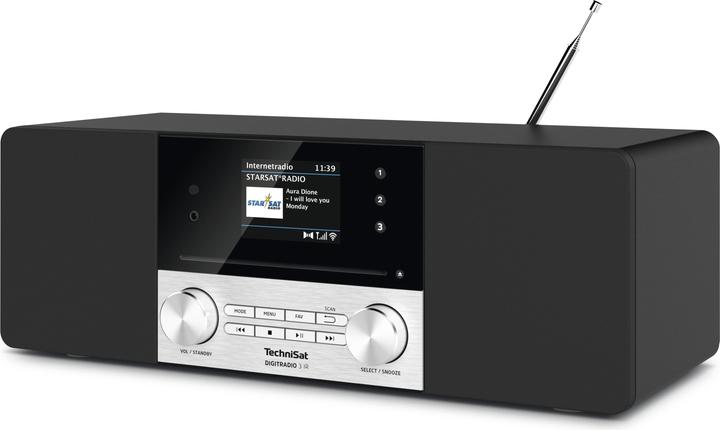 Image du produit TechniSat DigitRadio 3 IR (FM, DAB+ DAB, Webradio, Bluetooth, WiFi)